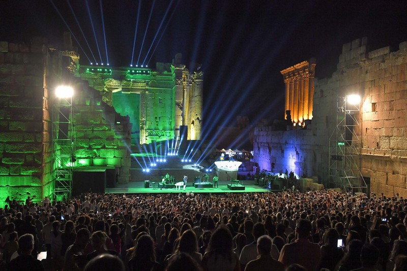 Mika at Baalbeck Festival